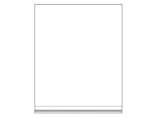 Prima-obchod PP sáček s lepicí klopou 45x55 cm, barva transparent