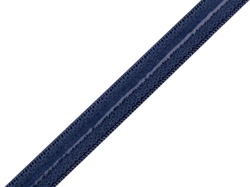 Prima-obchod Pruženka šíře 10 mm se silikonem, barva 6 modrá tmavá