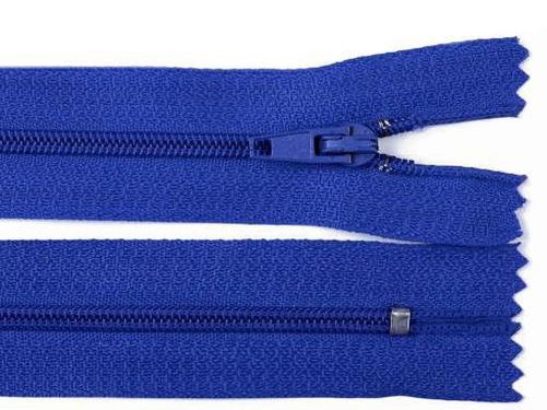 Prima-obchod Spirálový zip No 3 délka 25 cm pinlock, barva 340 modrá královská