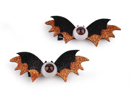 Prima-obchod Párty sponky do vlasů Halloween, barva 1 oranžová