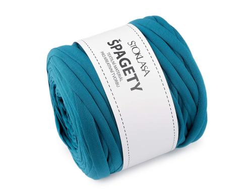 Prima-obchod Špagety / příze 550 g, barva 52 petrolejová různé odstíny