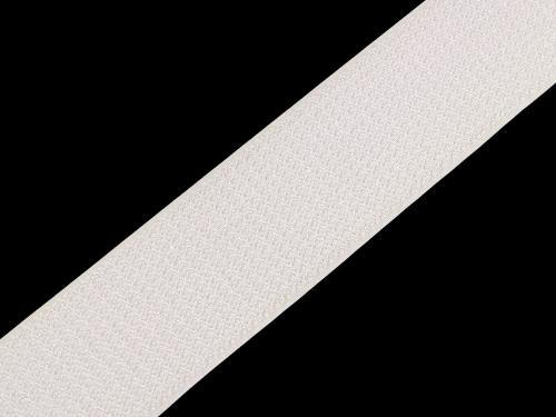 Prima-obchod Suchý zip háček a plyš na stejné straně šíře 50 mm, barva 2 bílá