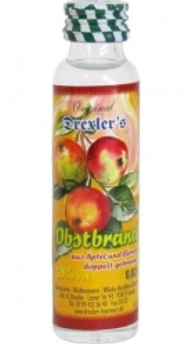 Obstbrand 38% 20ml Drexlers miniatura