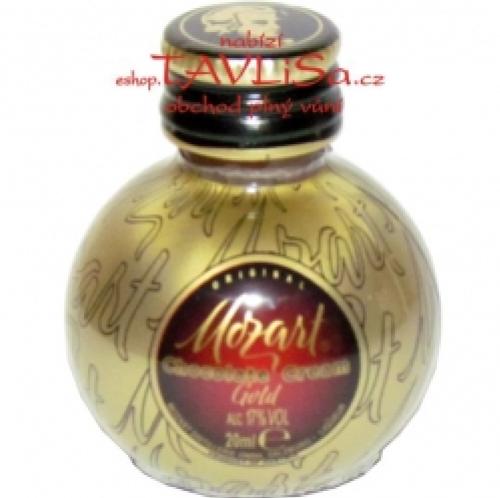 likér Mozart Gold 17% 20ml miniatura
