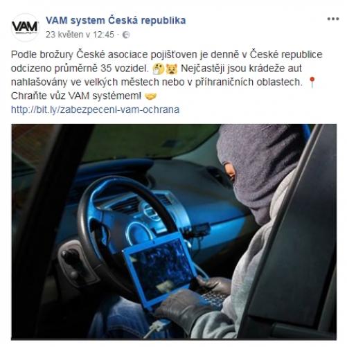 Napsání Facebookového postu