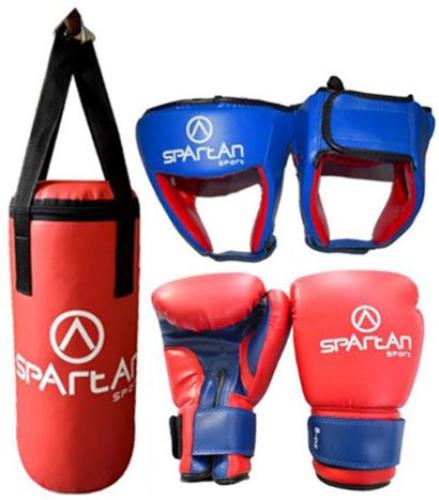 Boxing SET Spartan dětský 1138 Varianta: červená