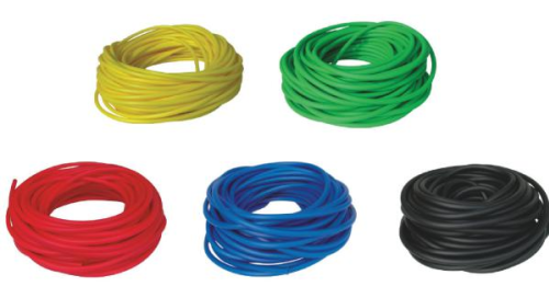 SEDCO BAND TUBING - Odporová posilovací guma - LATEX FREE -7,5 m Varianta: žlutá