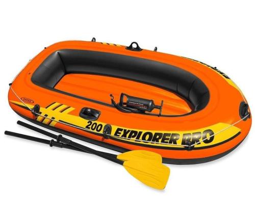 Člun nafukovací Intex EXPLORER PRO 200 Set Varianta: oranžová