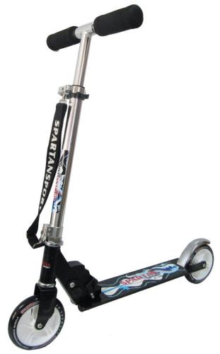 Koloběžka ALU SPARTAN XC145 černá Varianta: černá