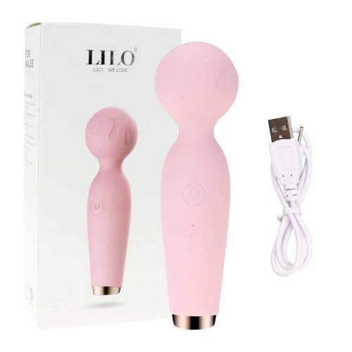 LILO Personal vibrator massager │ Masážní hlavice růžová