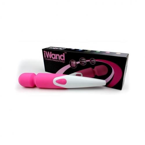 iWand massager - 10 rychlostní masážní hlavice růžová