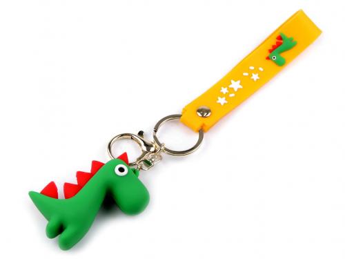 Přívěsek na klíče / batoh 3D, barva 2 zelená