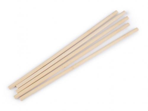 Dřevěné tyčky délky 15; 20 a 30 cm macrame, barva 3 (30 cm) přírodní sv.