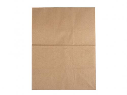 Papírový sáček natural, barva 3 (25x32,7x14 cm) hnědá přírodní