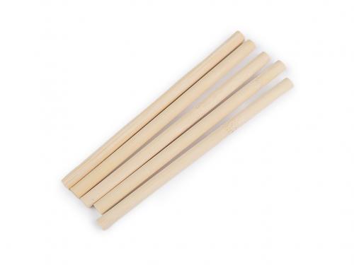 Dřevěné tyčky délky 15; 20 a 30 cm macrame, barva 1 (15 cm) přírodní sv.
