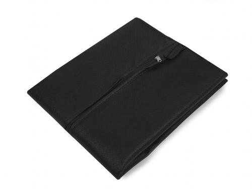Obal na oděvy z netkané textilie, barva 3 (65x130 cm) černá