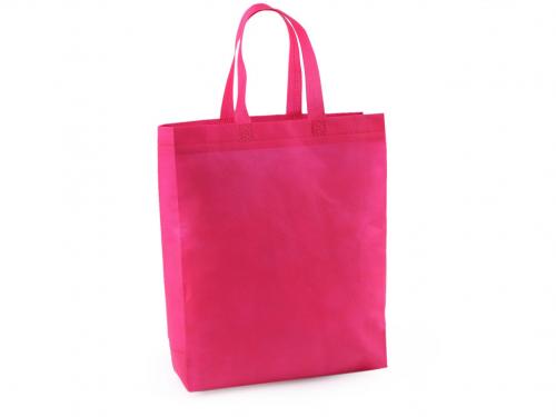 Taška z netkané textilie 30x37 cm, barva 2 pink