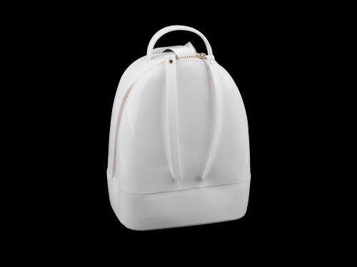 Dámský / dívčí batoh / crossbody kabelka 20x22 cm, barva 1 bílá