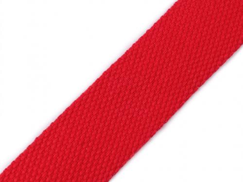 Popruh BA+PES šíře 32 mm, barva 3 (620) červená