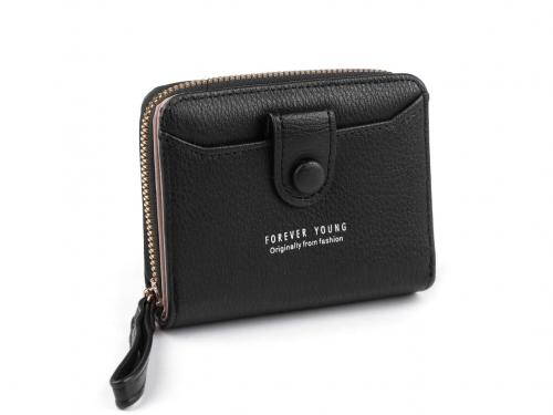 Dámská peněženka 9x12 cm, barva 7 černá