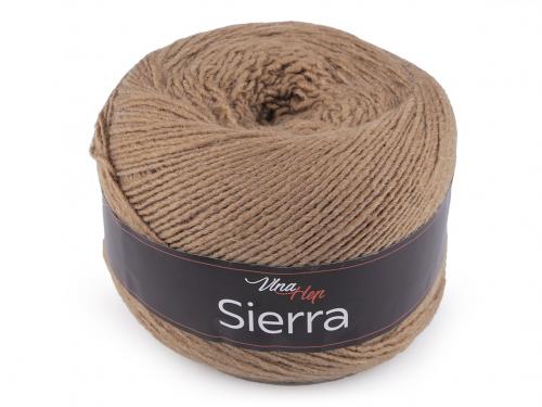 Pletací příze Sierra 150 g, barva 7 (6405) béžová