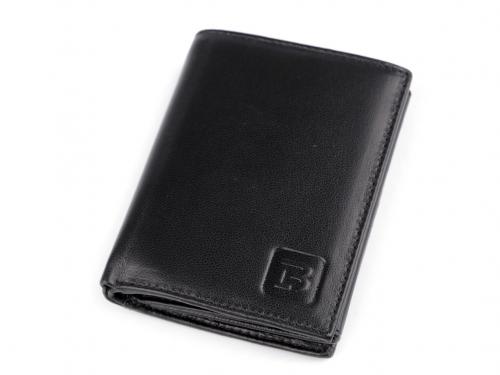 Pánská peněženka kožená, barva 3 černá