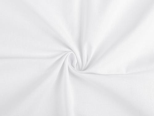 Bavlněná látka - plátno bílá BREX, barva Bílá
