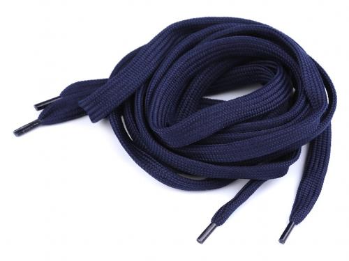 Tkaničky do bot, tenisek, mikin délka 130 cm, barva 6 (4830) modrá tmavá