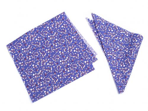 Panel sukýnka a šátek pro panenku, barva 5 modrá