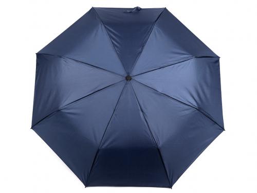 Dámský skládací deštník, barva 5 modrá tmavá
