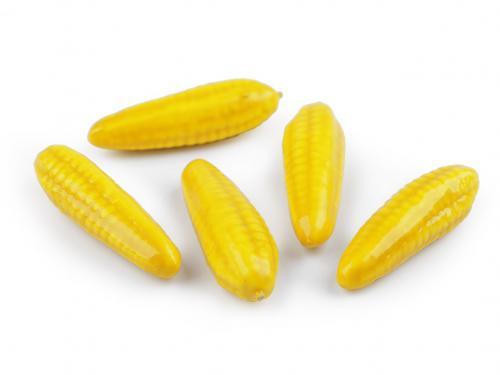 Umělá zelenina mini, barva 2 žlutá kukuřice