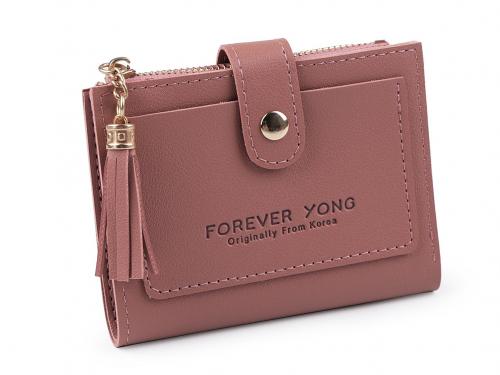 Dámská peněženka 9x12 cm, barva 3 růžová