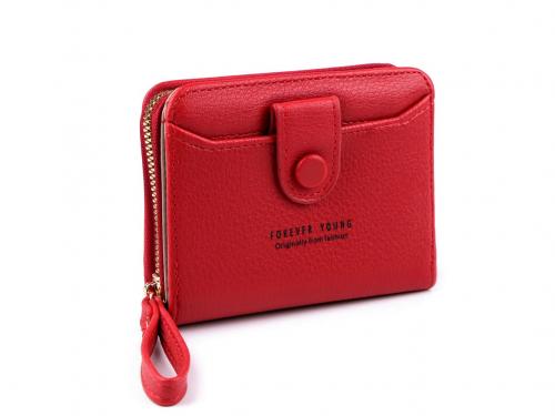 Dámská peněženka 9x12 cm, barva 4 červená
