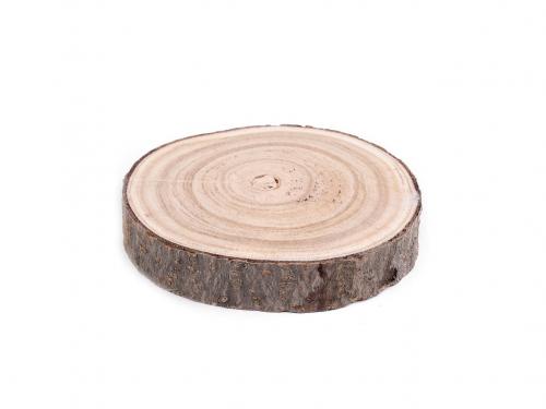 Dřevěná podložka Ø14 cm, Ø16 cm, barva 1 (Ø14 cm) přírodní