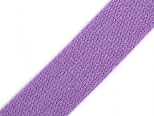 Popruh BA+PES šíře 32 mm, barva 15 (663) fialová lila