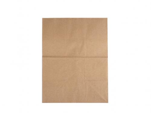 Papírový sáček natural, barva 2 (20x28x12,5 cm) hnědá přírodní