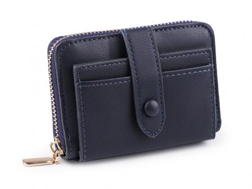 Dámská peněženka 8x11,5 cm, barva 4 modrá pařížská