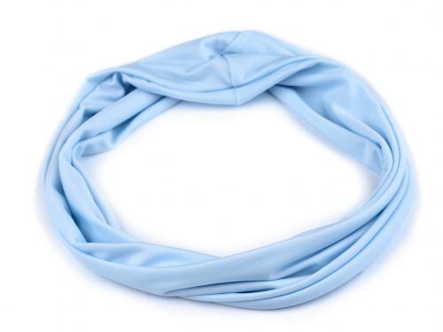 Dámská sportovní čelenka, barva 4 modrá pomněnková