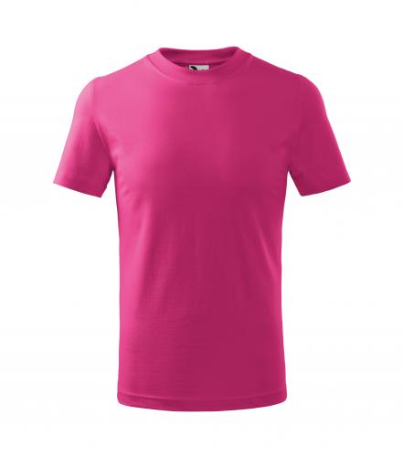 Malfini a.s. Dětské tričko - BASIC Barva trička: Růžová, Velikost dětského trička: 122 cm/6 let