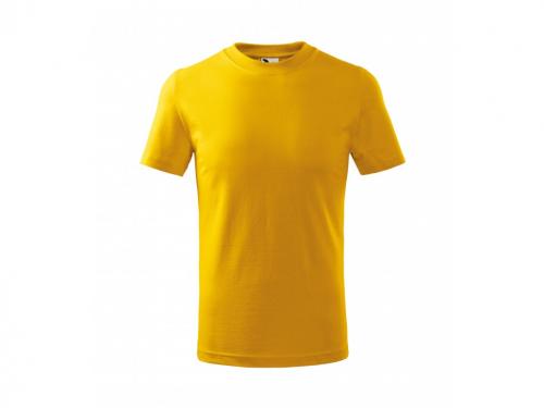 Malfini a.s. Dětské tričko - BASIC Barva trička: Žlutá, Velikost dětského trička: 122 cm/6 let