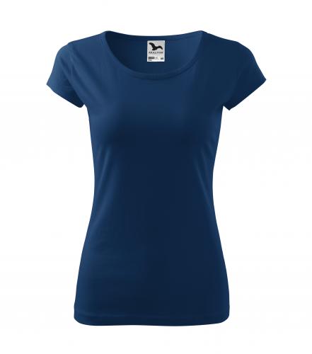Malfini a.s. Dámské tričko - PURE Barva trička: Půlnoční modrá, Velikost dámského trička: L