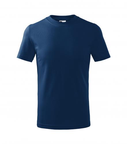 Malfini a.s. Dětské tričko - BASIC Barva trička: Půlnoční modrá, Velikost dětského trička: 146 cm/10 let