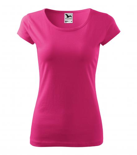 Malfini a.s. Dámské tričko - PURE Barva trička: Růžová, Velikost dámského trička: L