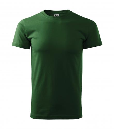Malfini a.s. Pánské tričko - HEAVY NEW Barva trička: Lahvově zelená, Velikost pánského trička: S