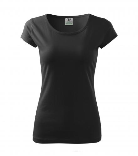Malfini a.s. Dámské tričko - PURE Barva trička: Černá, Velikost dámského trička: XS