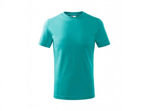 Malfini a.s. Dětské tričko - BASIC Barva trička: Emerald, Velikost dětského trička: 122 cm/6 let