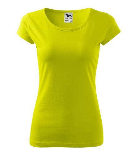 Malfini a.s. Dámské tričko - PURE Barva trička: Limetková, Velikost dámského trička: L