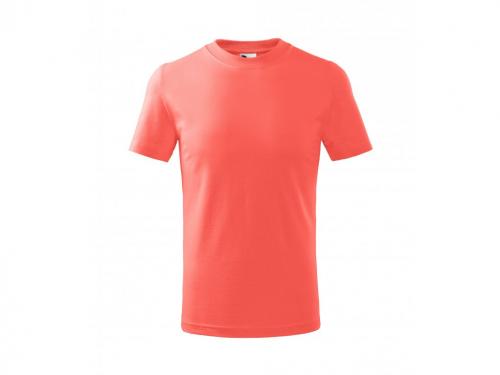 Malfini a.s. Dětské tričko - BASIC Barva trička: Korálová, Velikost dětského trička: 110 cm/4 roky