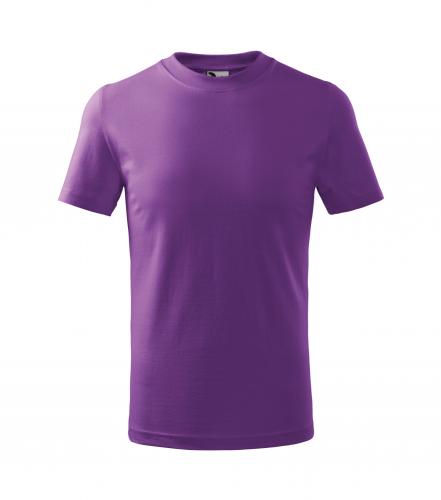 Malfini a.s. Dětské tričko - BASIC Barva trička: Fialová, Velikost dětského trička: 134 cm/8 let