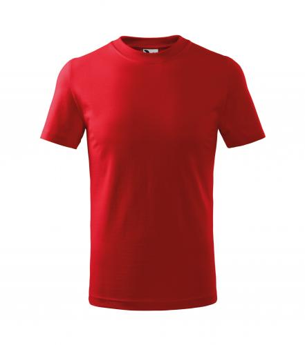 Malfini a.s. Dětské tričko - BASIC Barva trička: Červená, Velikost dětského trička: 110 cm/4 roky